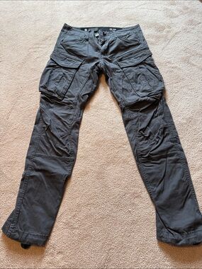 G-Star Raw Rovic Zip 3D Regular Tapered Pants - Black